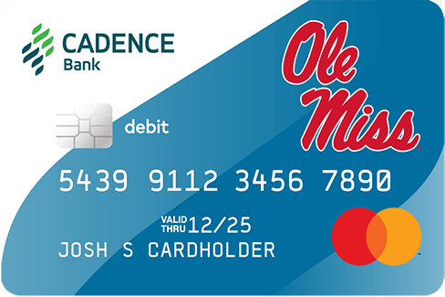 Ole Miss Debit Card